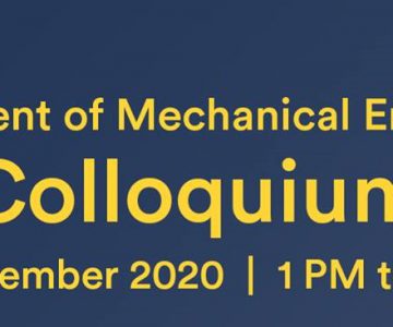 UP Department of Mechanical Engineering PCA (Professorial Chair Awards) Colloquium