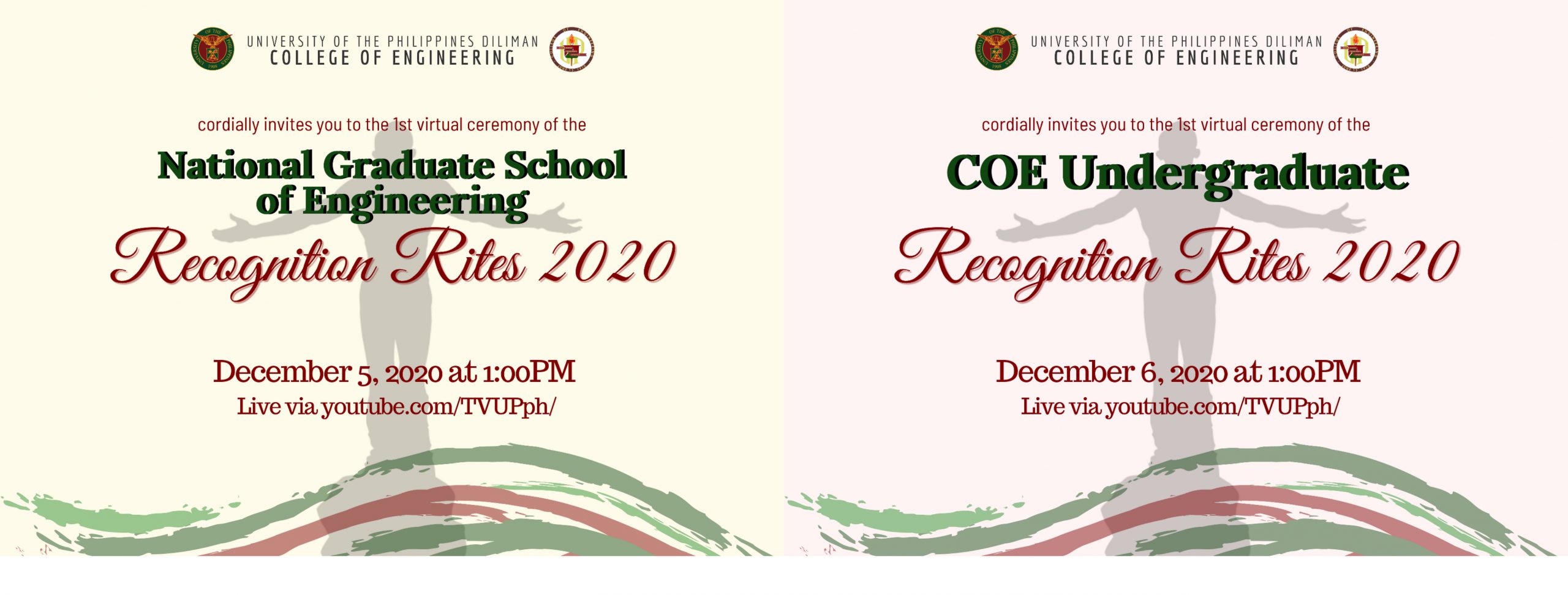 CoE Recognition Rites for NGSE and Undergraduates on Dec 5 & 6
