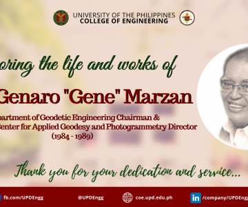 In Memoriam: Prof. Genaro “Gene” Marzan