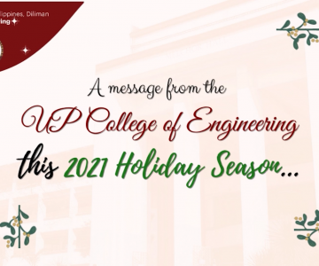 Happy Holidays UP College of Engineering!