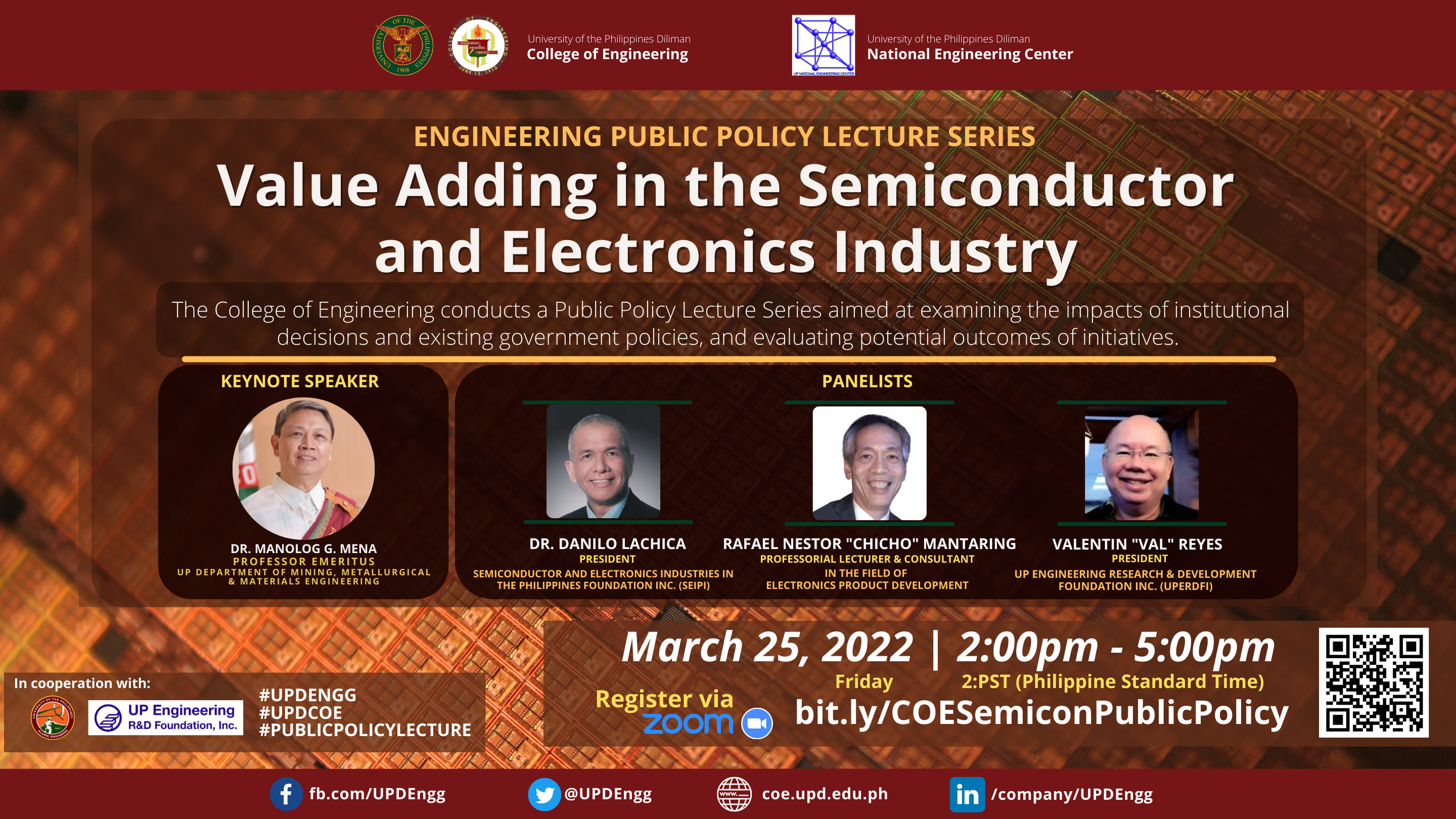 Value Adding in the Semiconductor and Electronics Industry – Engineering Public Policy Lecture Webinar Series