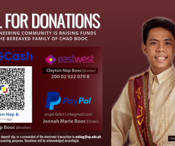 Call for Donations: Chad Booc