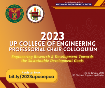 2023 UP College of Engineering Professorial Chair Colloquium