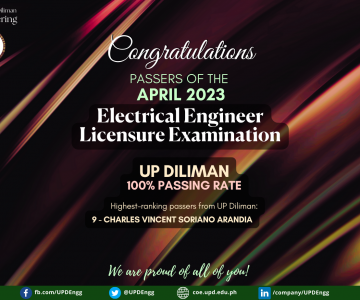 UP Diliman Tops the 2023 Electrical Engineer Licensure Exams