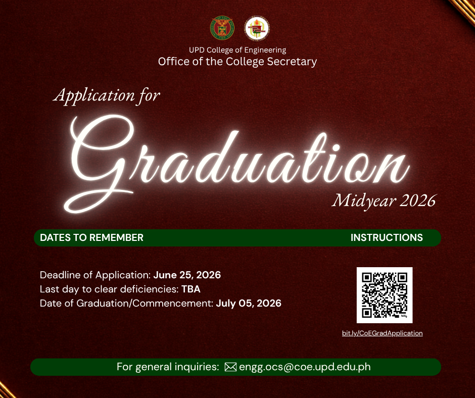 APPLICATION FOR GRADUATION MIDYEAR AY2026